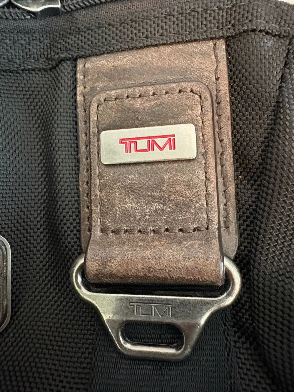 TUMI Alpha Bravo Knox Backpack 22681HKH Black Like New